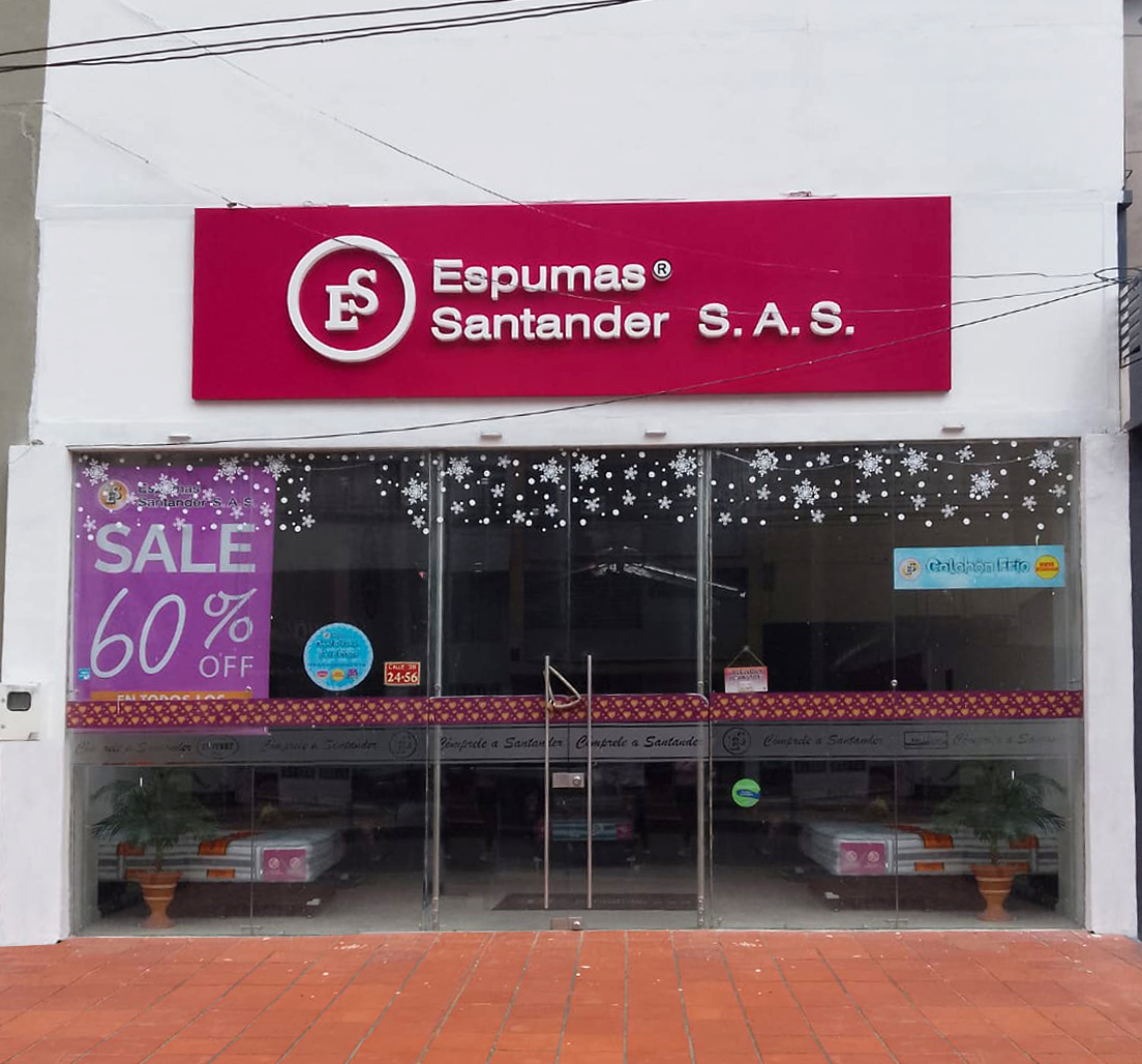 Almacen espumas santander